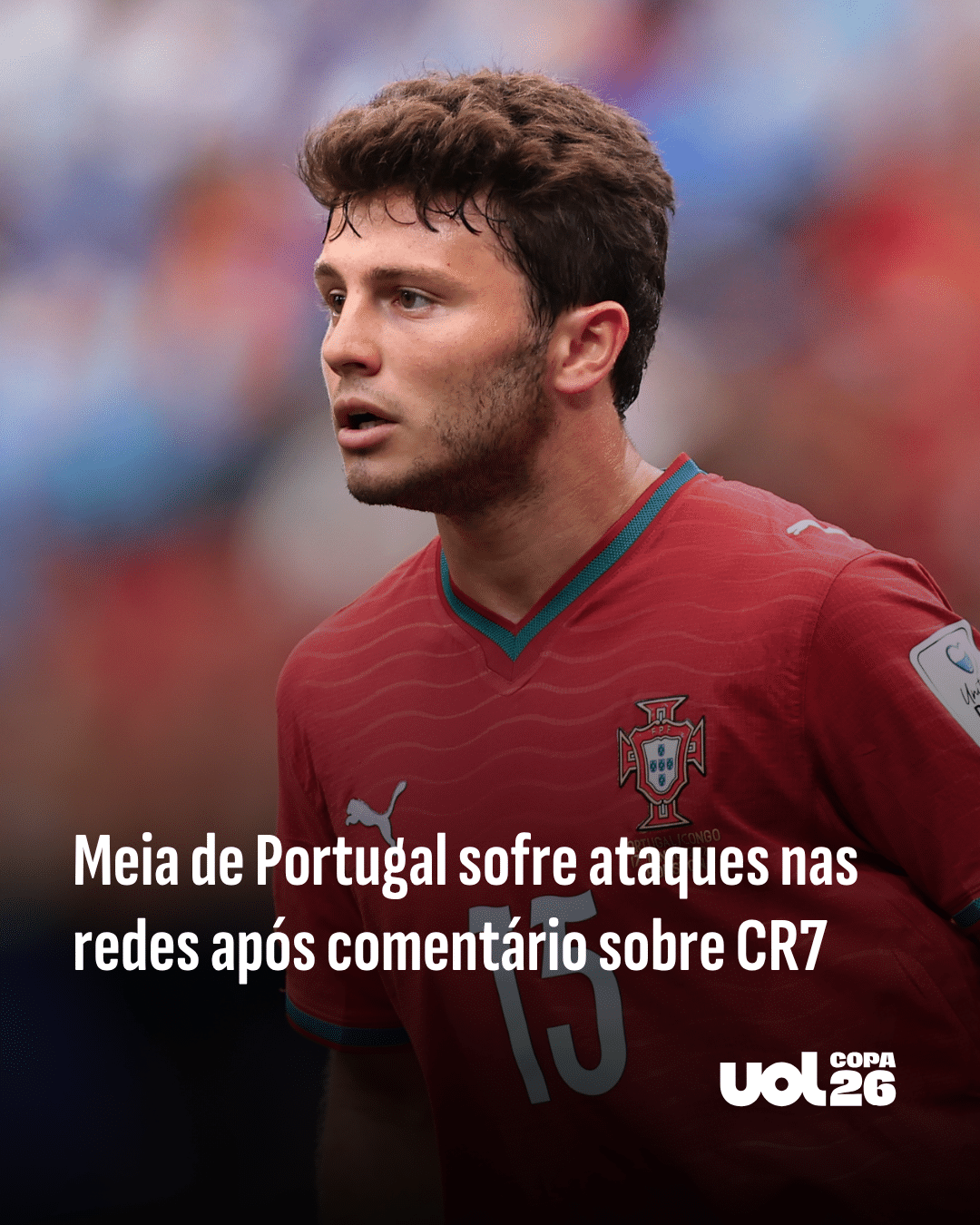 Meia de Portugal sofre ataques nas redes após comentário sobre CR7
