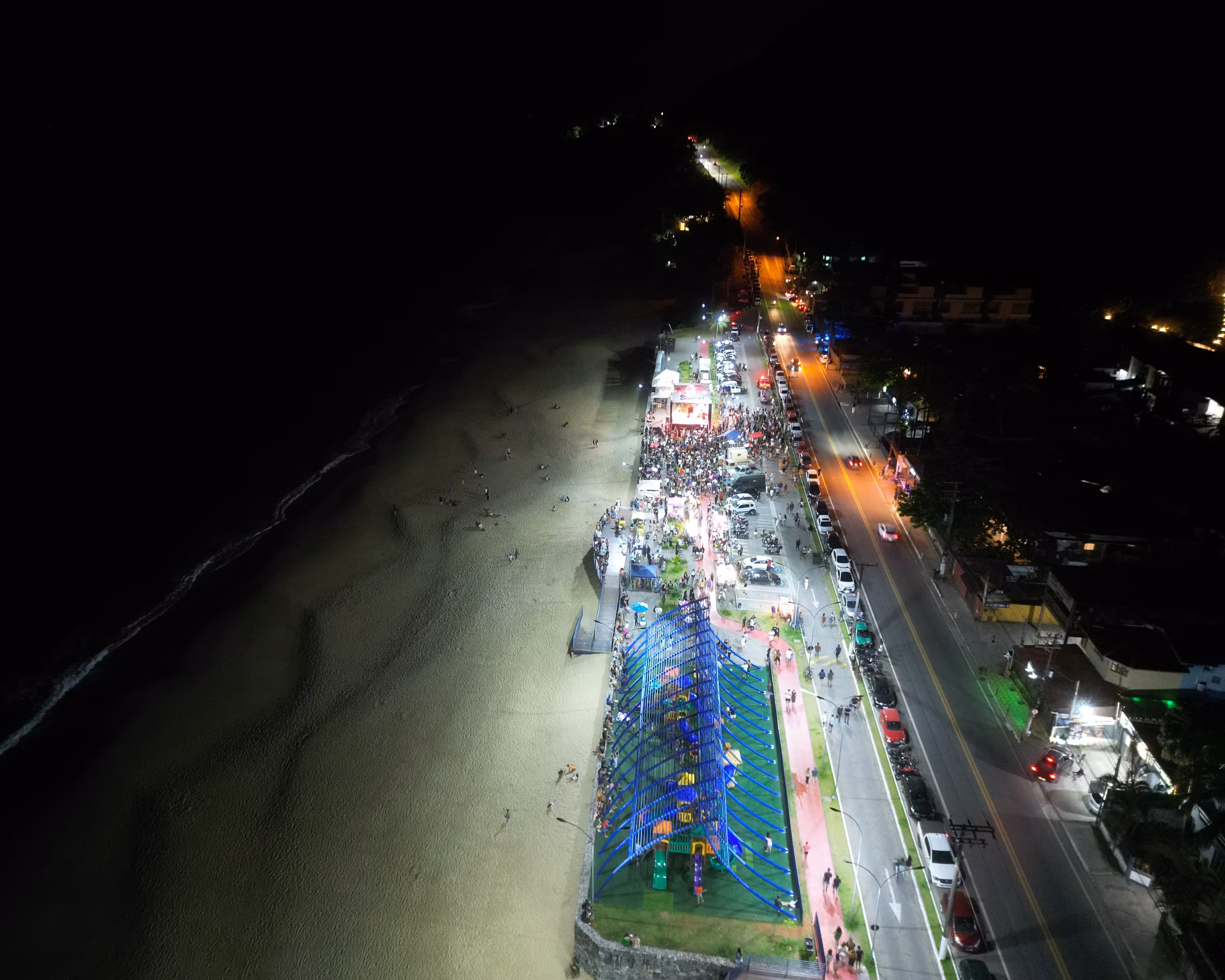 São Sebastião inicia modernização de 100% da iluminação pública