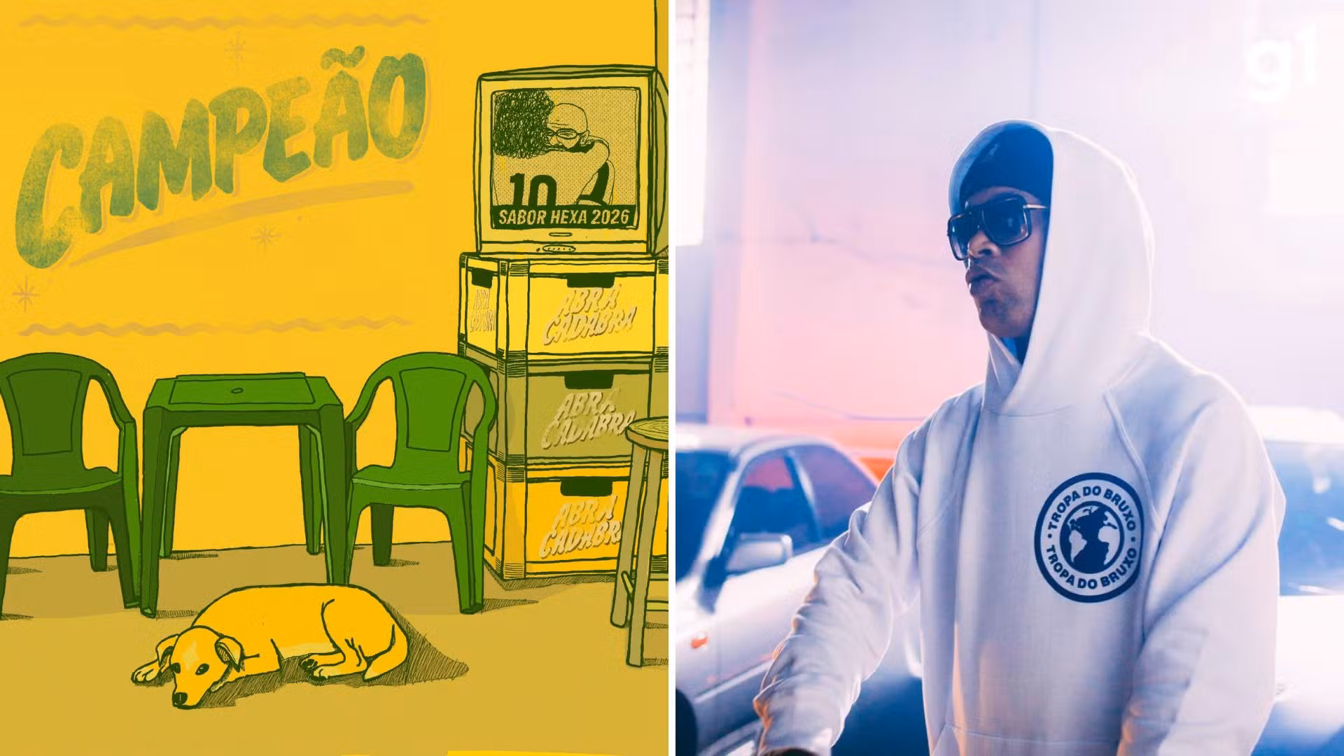 'Campeão': em clima de Copa do Mundo, coletivo de Ronaldinho Gaúcho lança álbum musical com 16 faixas inéditas