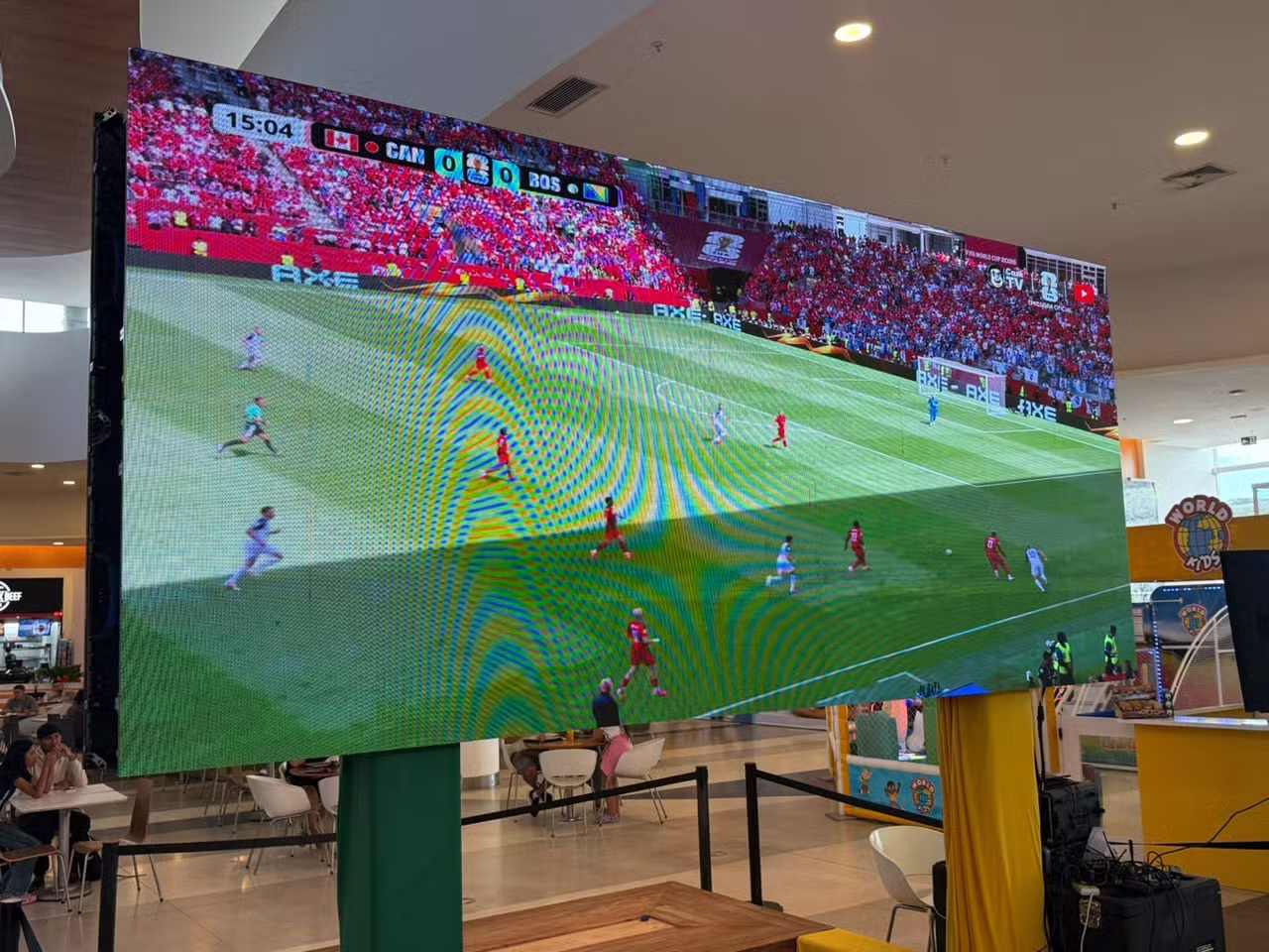 Brasil x Haiti: Boa Vista tem telões gratuitos em shopping para jogo da Copa do Mundo nesta sexta