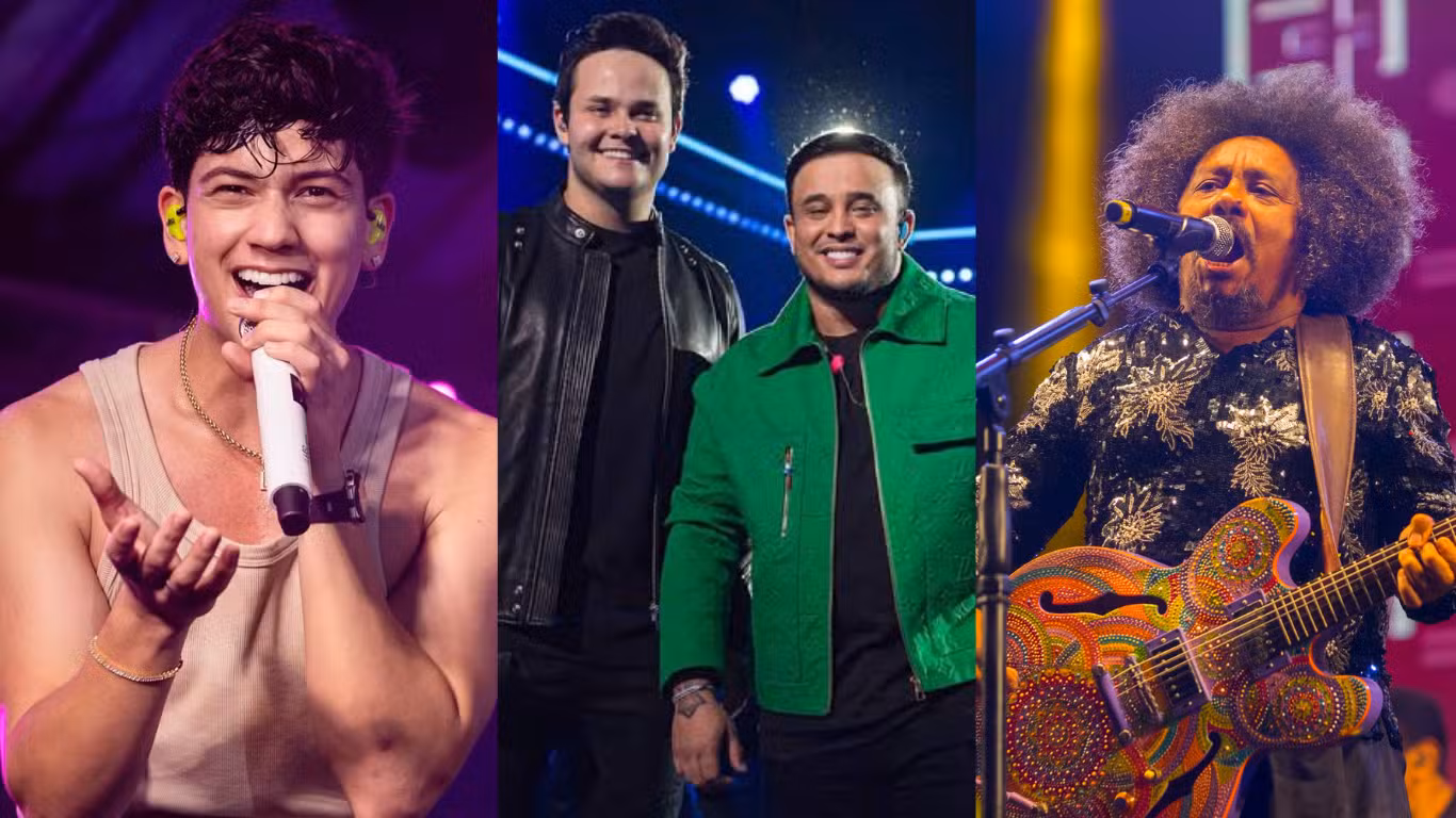 Matheus e Kauan, Léo Foguete e Chico César comandam programação deste sábado (20) em Caruaru; veja horários dos shows